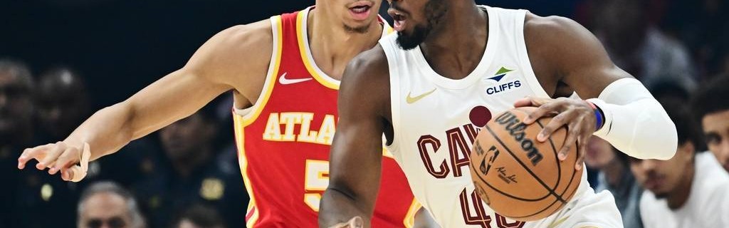 米切尔37分约翰逊空砍23+13 骑士主场胜老鹰