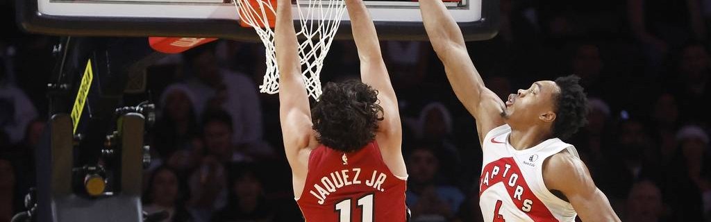 哈克斯21分巴恩斯27+8 热火不敌猛龙3连败